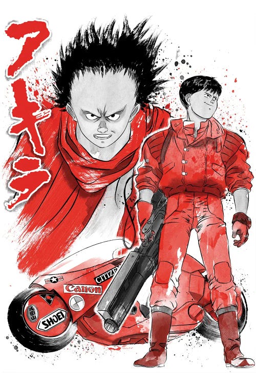 Kaneda And Tetsuo Sumi-E