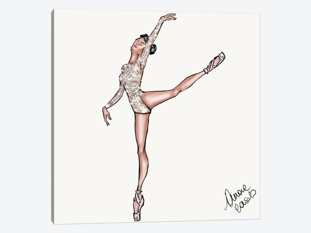 Ballerina by AtelierConsolo 1-piece Canvas Art Print