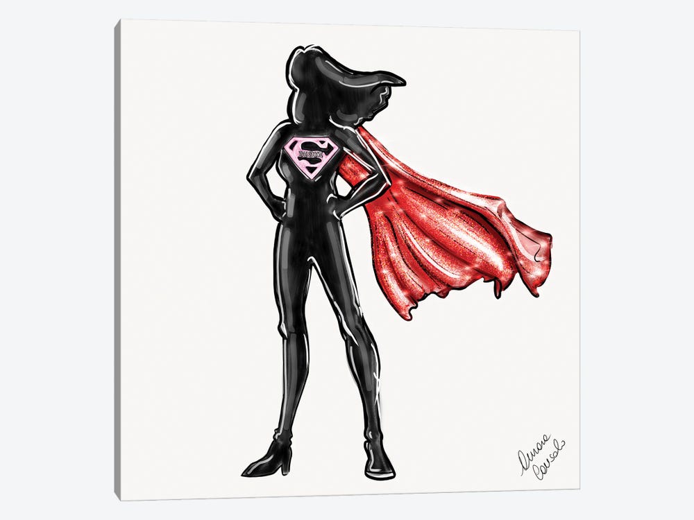 Super Mom by AtelierConsolo 1-piece Canvas Print