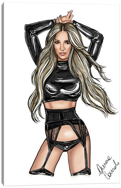 Britney My Prerogative Canvas Art Print - AtelierConsolo