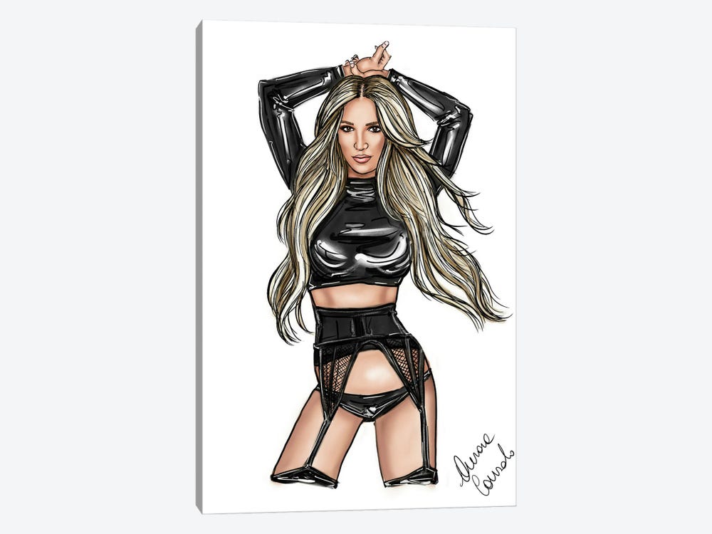Britney My Prerogative by AtelierConsolo 1-piece Canvas Art