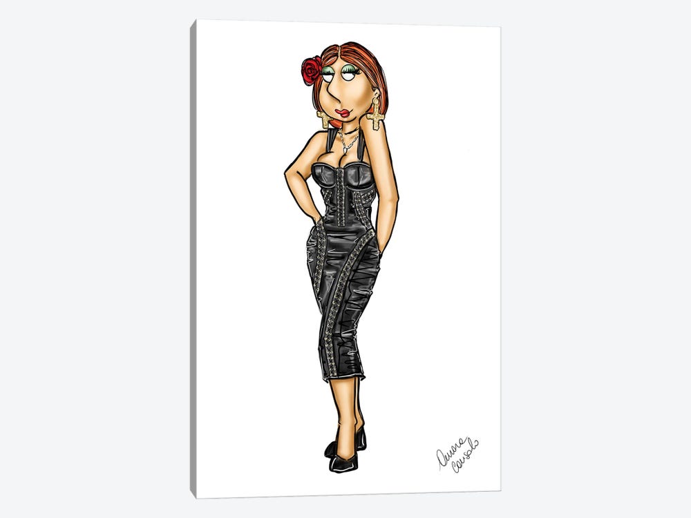 Lois Griffin In Dolce E Gabbana by AtelierConsolo 1-piece Canvas Artwork
