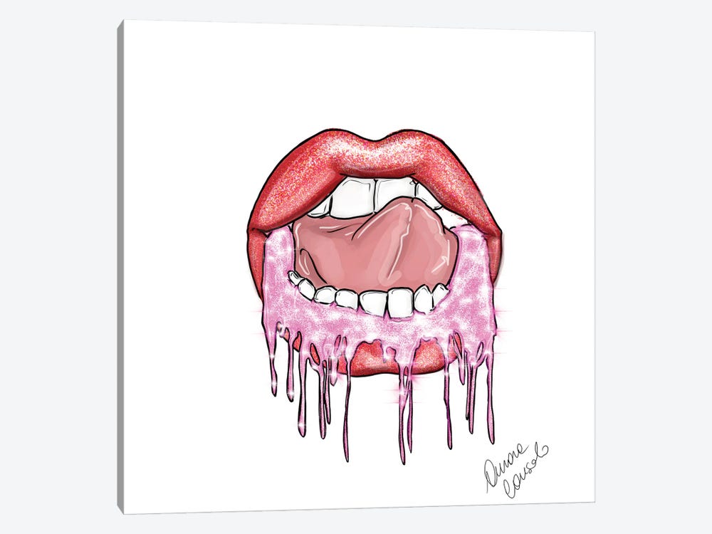 Lick It by AtelierConsolo 1-piece Canvas Artwork