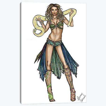 Britney Slave Canvas Print #ACN13} by AtelierConsolo Canvas Artwork