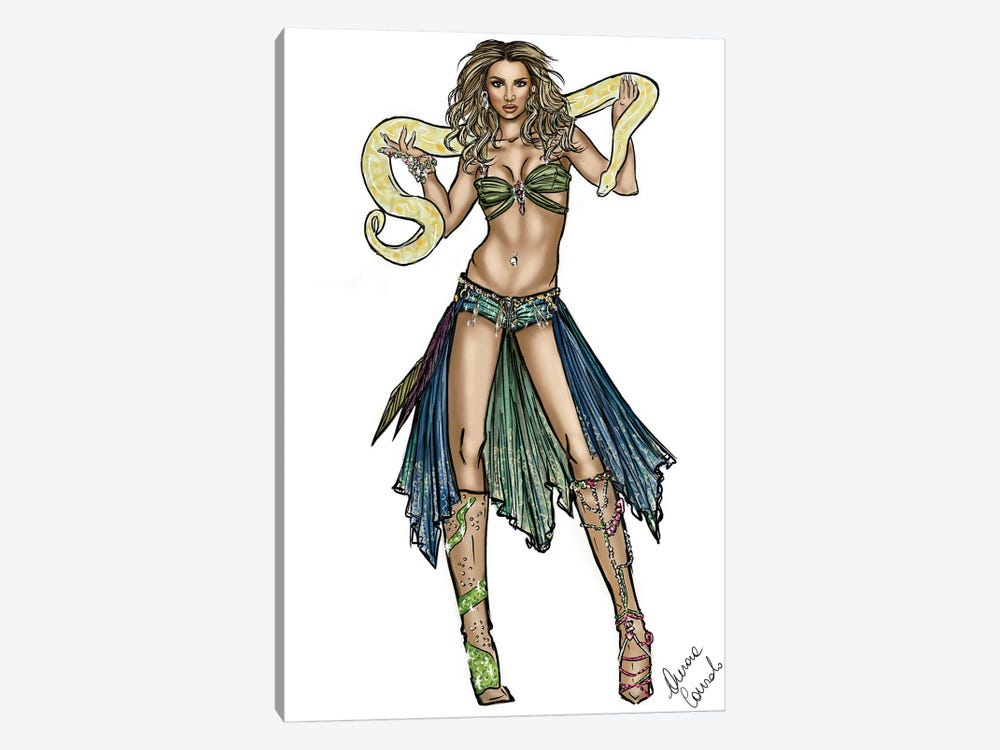 Britney Slave by AtelierConsolo 1-piece Canvas Print