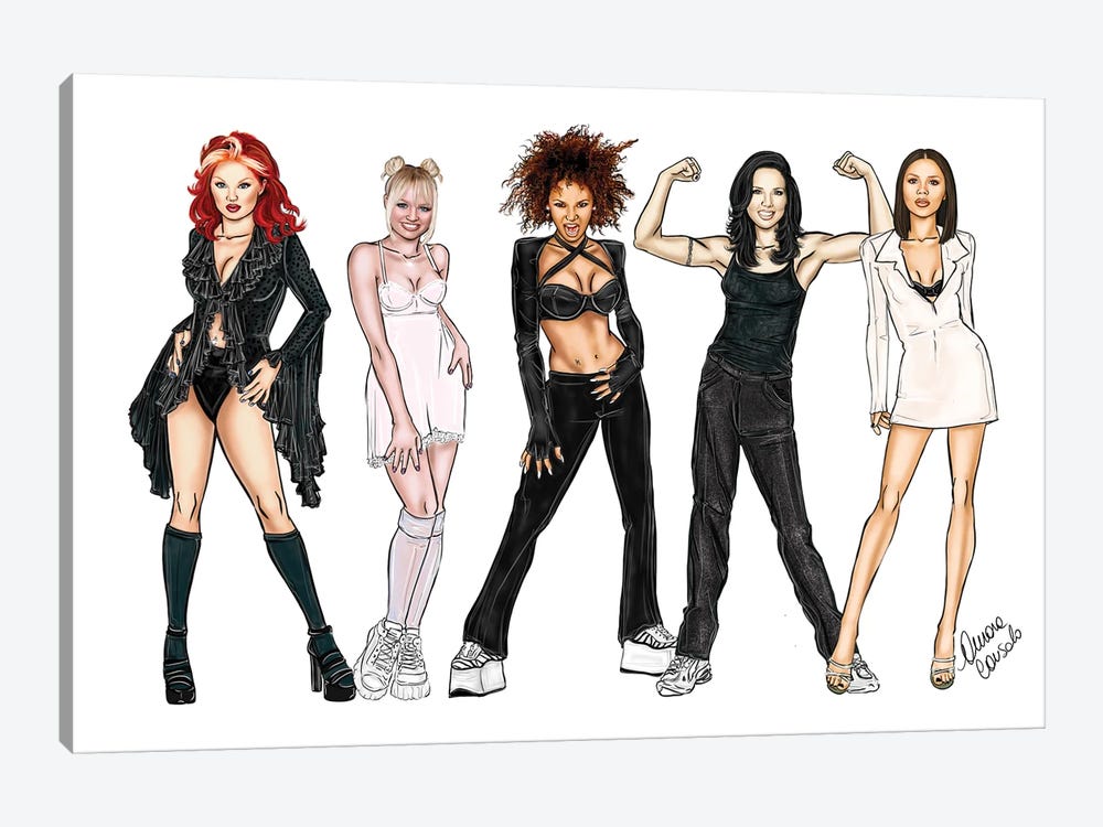 Spice World 25 by AtelierConsolo 1-piece Canvas Artwork