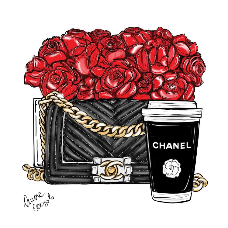 Chanel And Roses