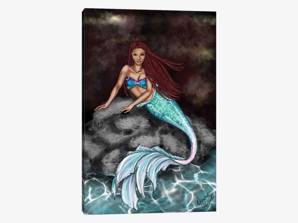 The Little Mermaid 2023 by AtelierConsolo 1-piece Canvas Artwork