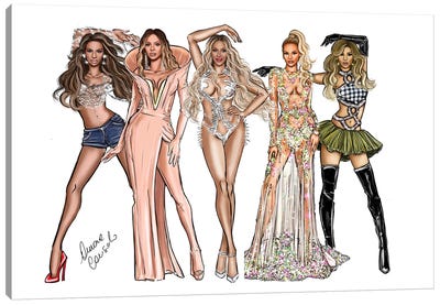 Beyoncé 2023 Canvas Art Print - AtelierConsolo