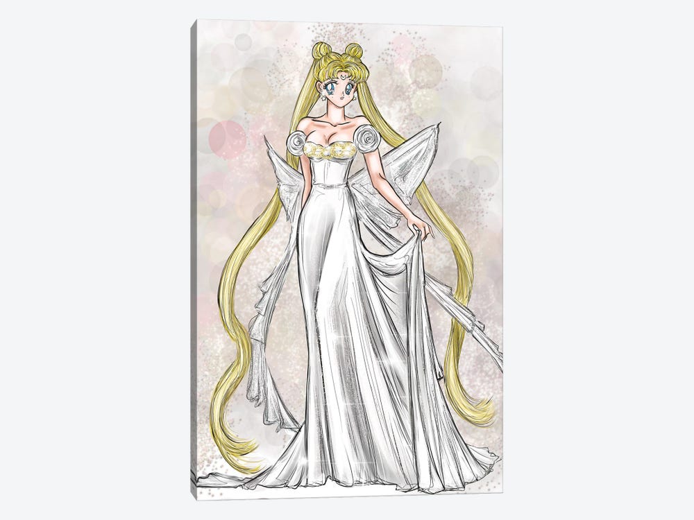Princess Serenity by AtelierConsolo 1-piece Art Print