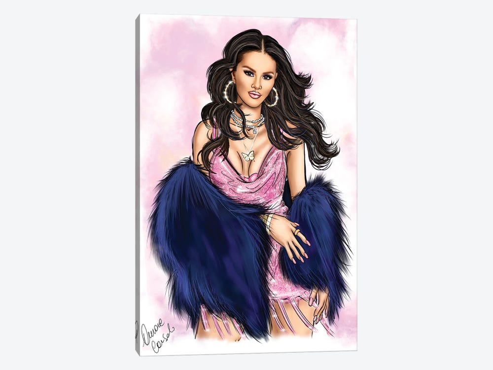 Selena Gomez - Single Soon by AtelierConsolo 1-piece Canvas Artwork