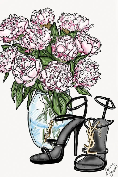 YSL & Peonies