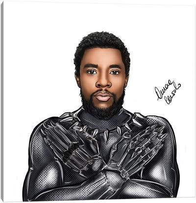 T’Challa Canvas Art Print - Black Panther