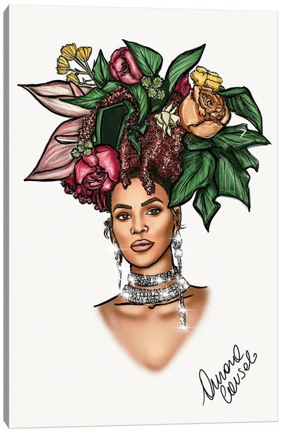 Bey Vogue Canvas Art Print - Beyoncé