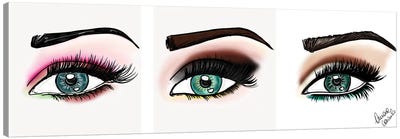 Eyes Canvas Art Print - AtelierConsolo