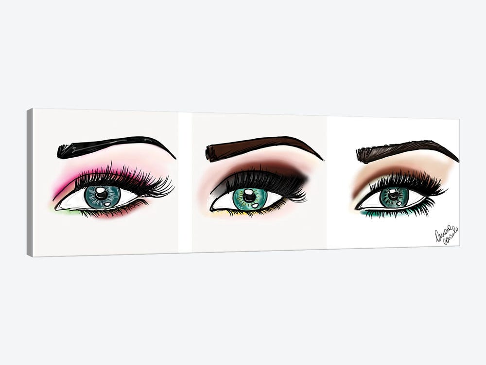 Eyes by AtelierConsolo 1-piece Art Print