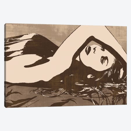Her Pose Canvas Print #ACP8} by Andrew Cooper Canvas Art