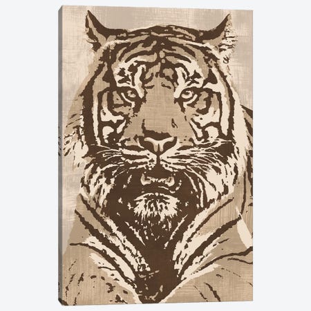 Tiger Canvas Print #ACP9} by Andrew Cooper Canvas Wall Art