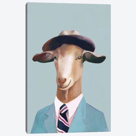 Goat Canvas Print #ACR19} by Animal Crew Canvas Art