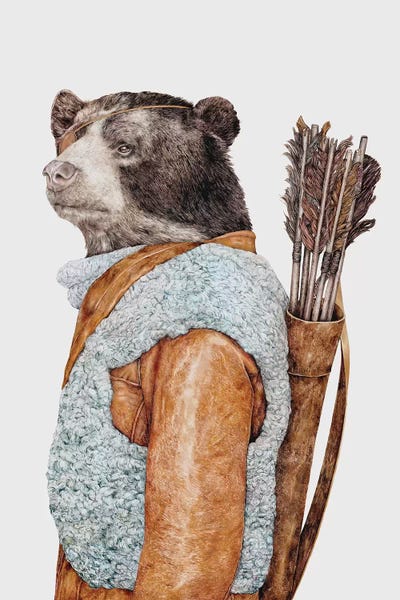 Bears: Hunter Bear by Animal Crew