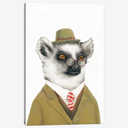 Lemur Canvas Print #ACR29} by Animal Crew Art Print