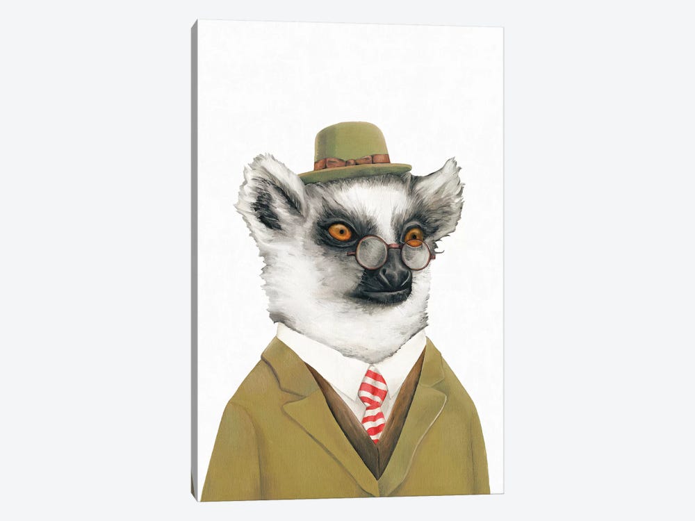 Lemur by Animal Crew 1-piece Canvas Print