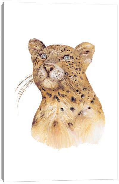 Leopard Canvas Art Print - Animal Crew