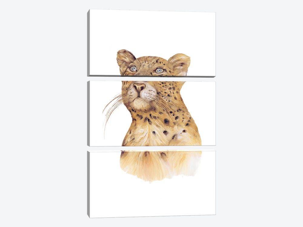 Leopard by Animal Crew 3-piece Canvas Print