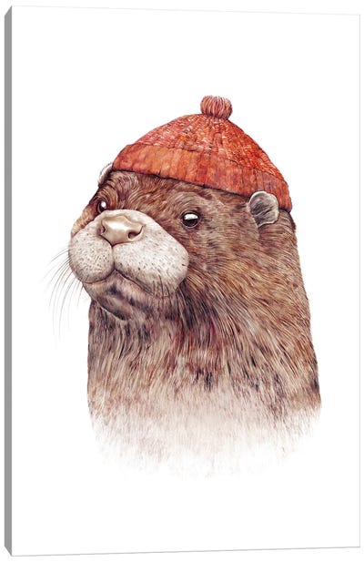 Otter Canvas Art Print - Animal Crew
