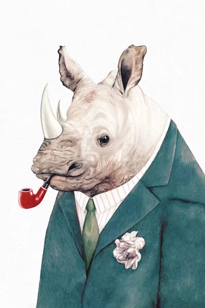 Rhinoceroses: Rhino Green Suit by Animal Crew