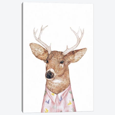 White-Tailed Deer Canvas Print #ACR57} by Animal Crew Canvas Art Print