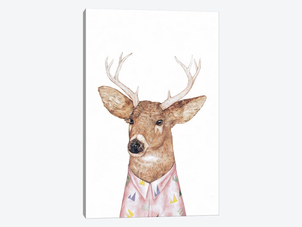 White-Tailed Deer by Animal Crew 1-piece Canvas Art
