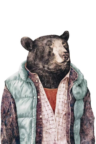 Black Bears: Black Bear Green by Animal Crew