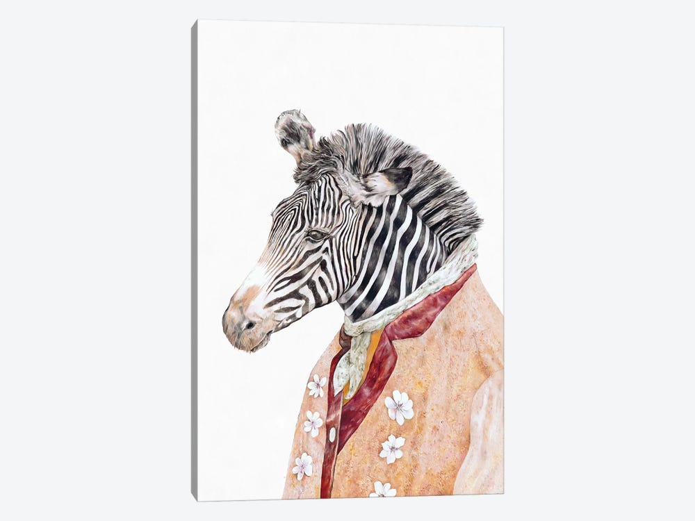 Zebra by Animal Crew 1-piece Canvas Art