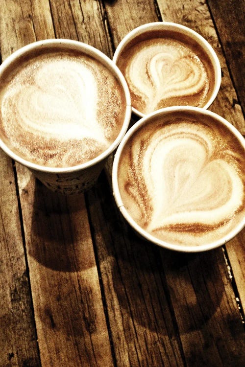 Love In A Latte by Acosta wall art