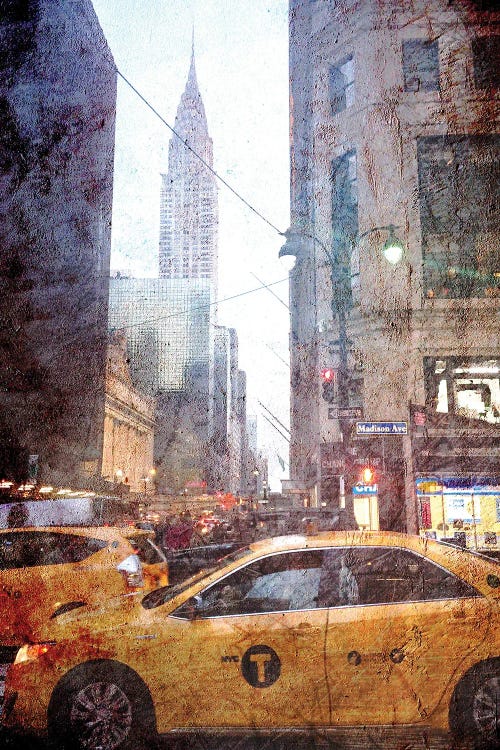 Rainy Madison Avenue