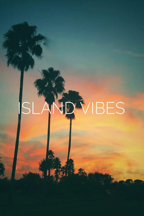 Island Vibes by Acosta wall art