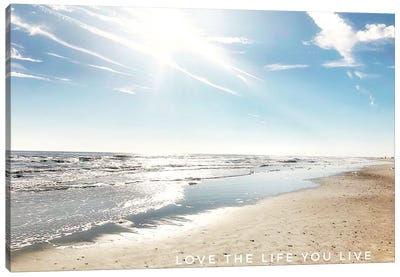 Love The Life You Live Canvas Art Print
