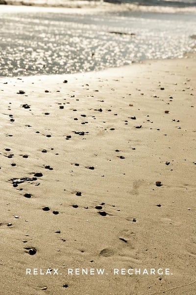 Relax Renew Recharge by Acosta acrylic art print