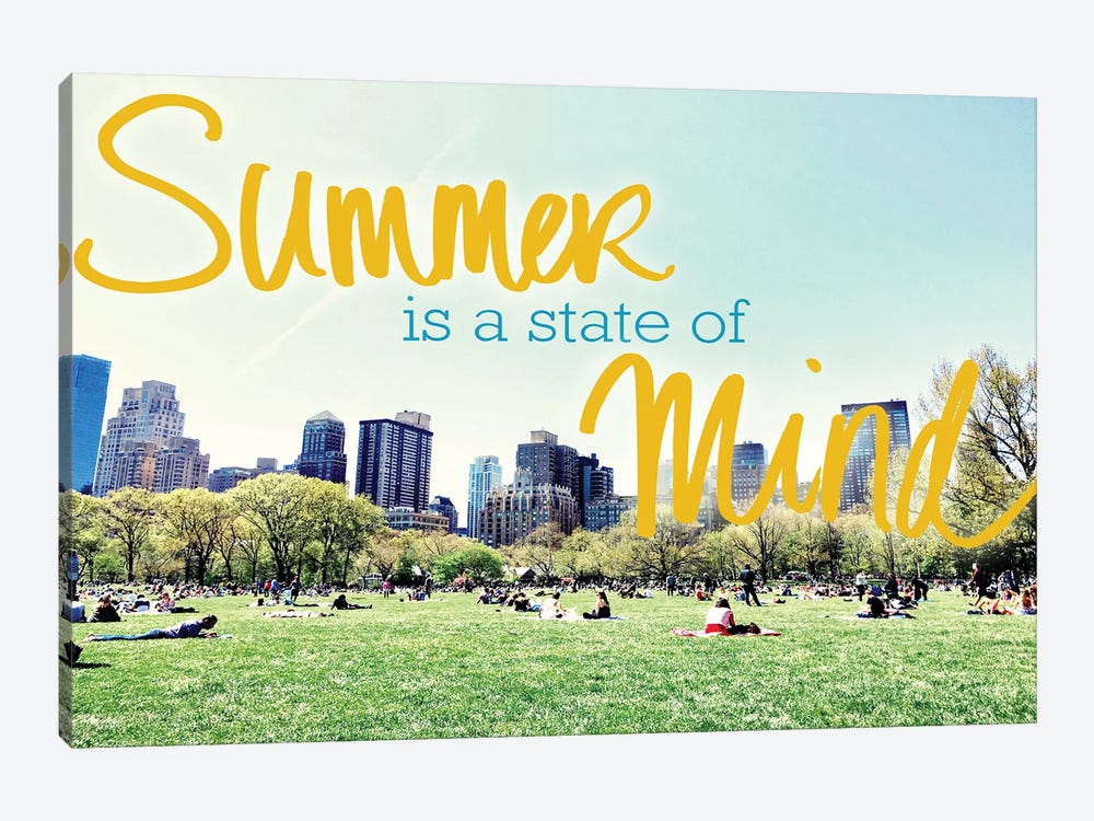 Summer Is A State Of Mind by Acosta 1-piece Art Print