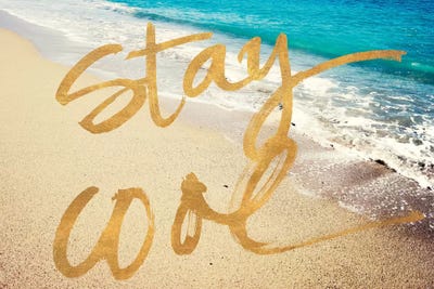 Stay Cool Ocean by Acosta acrylic art print