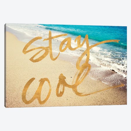 Stay Cool Ocean Canvas Print #ACT9} by Acosta Canvas Wall Art