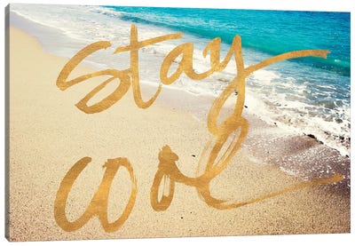 Stay Cool Ocean Canvas Art Print