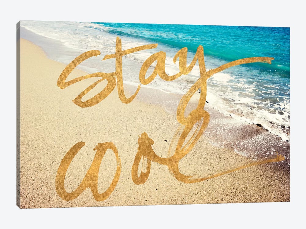 Stay Cool Ocean by Acosta 1-piece Canvas Art