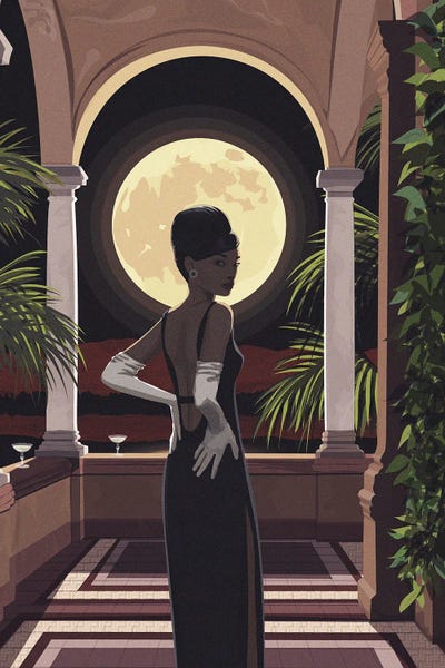 Arches: Mystery Woman by ArtCatIllustrated