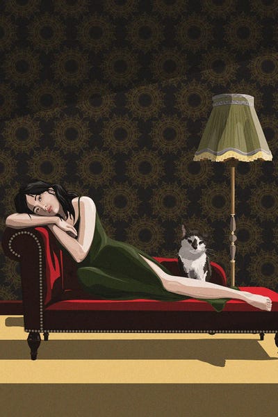 Vicarious Glimpses: Sunbeam Daydream by ArtCatIllustrated