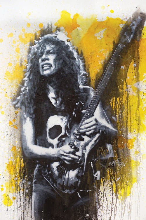 Metallica - Kirk Hammett In Yellow