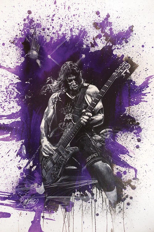 Metallica - Robert Trujillo In Purple