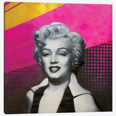Warhol's Marilyn Monroe Canvas Print #ACY18} by Michael Andrew Law Cheuk Yui Canvas Print