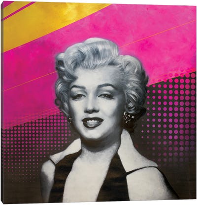Warhol's Marilyn Monroe Canvas Art Print - Michael Andrew Law Cheuk Yui
